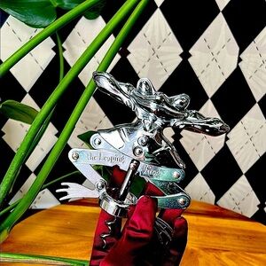 Vintage Silver Corkscrew – “The Leaping Frog”